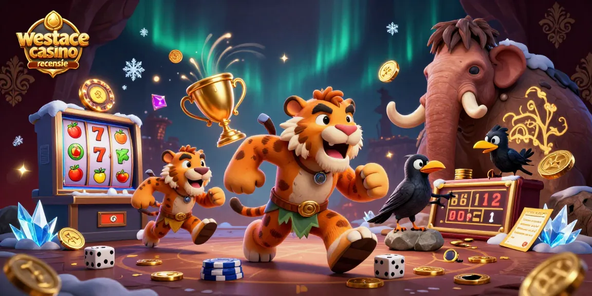 Westace casino recensie: Spelers genieten van de spannende gokkasten in deze 3D-uitbeelding.