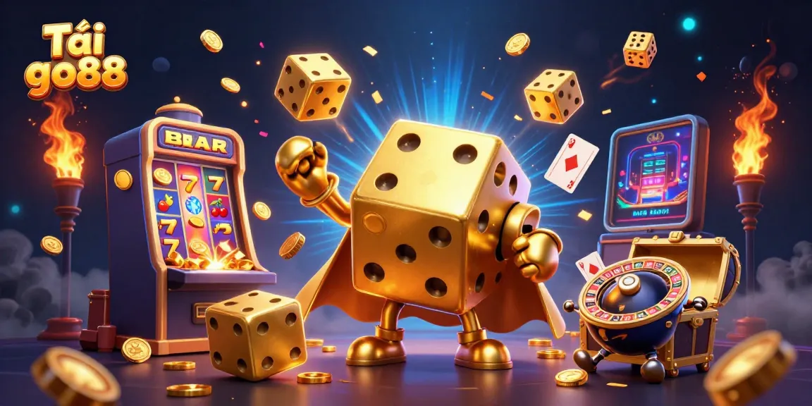 Experience thrilling gameplay with Tải go88 as golden dice and casino games come alive.